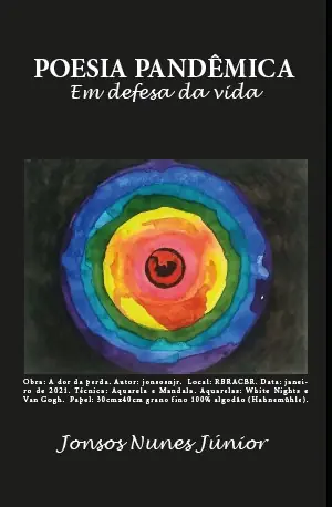 Capa do livro Poesia pandêmica em defesa da vida